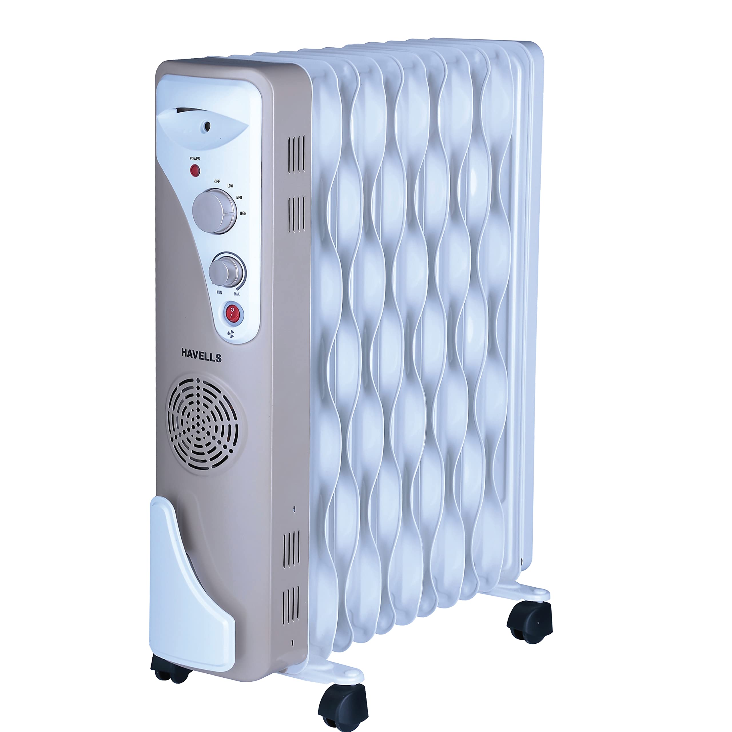 Buy Havells OFR 11 Wave Fins Heater with Fan Beige 2900 Watts Online at Low  Prices in India - Amazon.in
