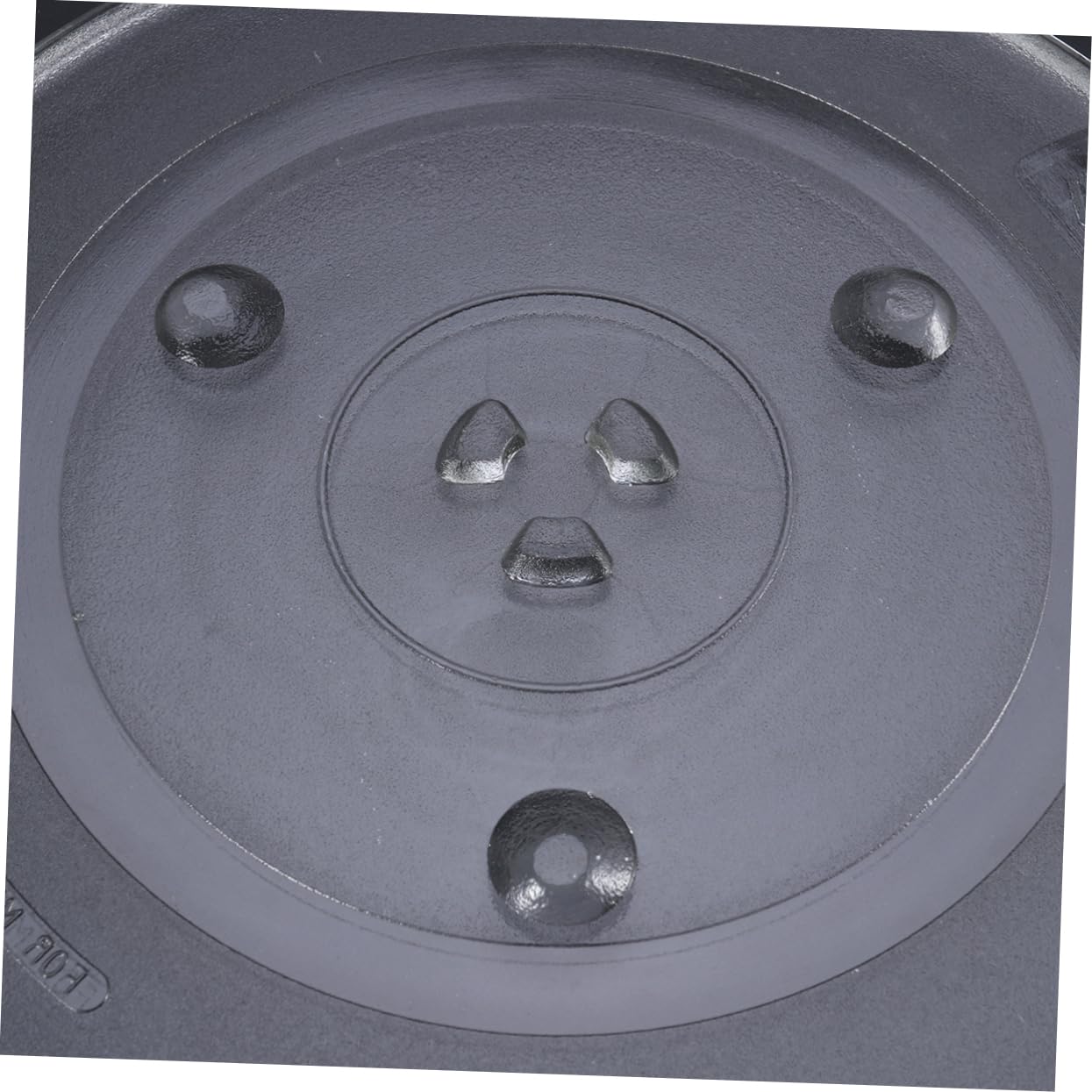 Cabilock Microwave Glass Plate Turntable Tray Microwave Accessories Replacement for Y-type Plate Safe Easy to Clean