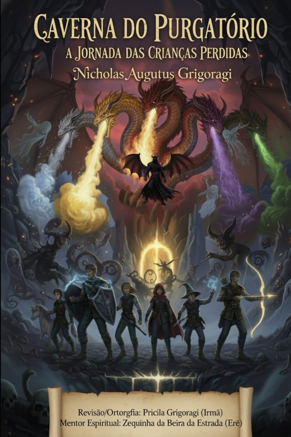 CAVERNA DO PURGATÓRIO: A Jornada Das Crianças Perdidas