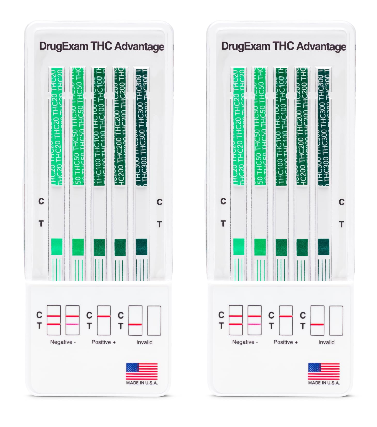 Amazon.co.jp: 5パック - DrugExam THC Advantage Made in USA マルチ