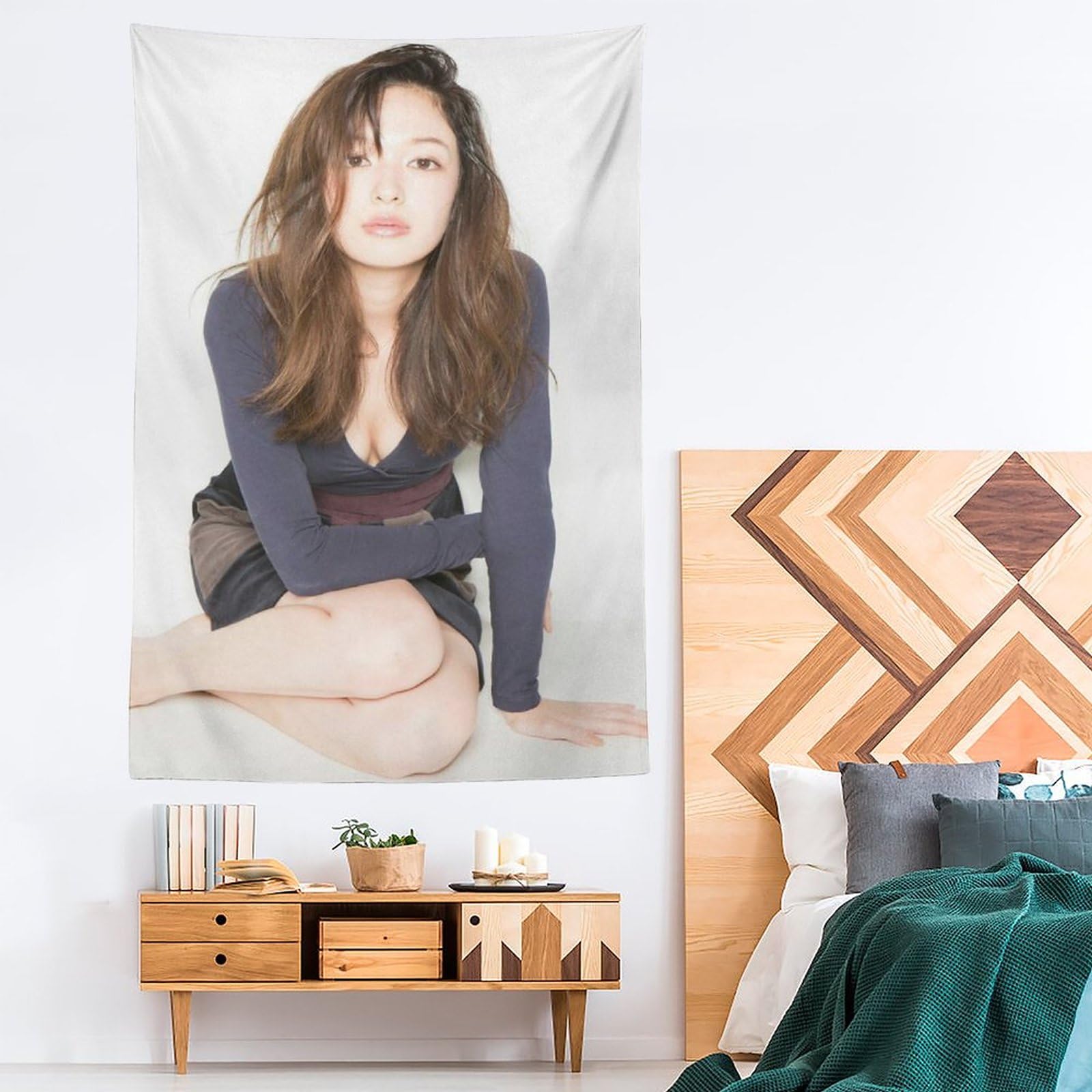 Amazon.co.jp: 川口春奈-32 タペストリー、絵画、ポスター、壁紙、装飾