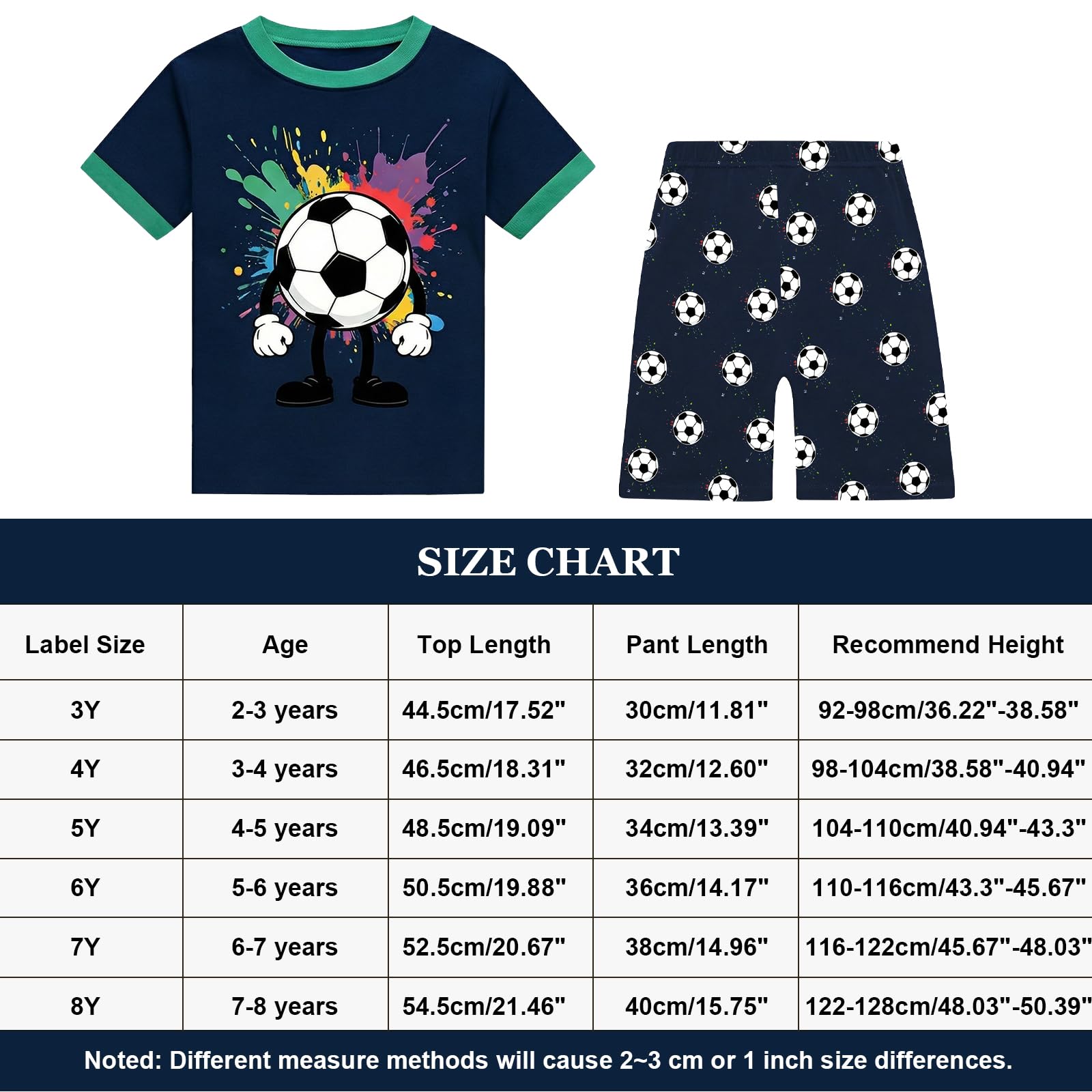 JinBei Dziewczęcy zestaw piżam z krótkim rękawem T-shirt i szorty zestaw letnie piżamy bielizna nocna codzienna bielizna nocna piżamy topy zestawy dziewczyna prezent ubrania dla dzieci odzież