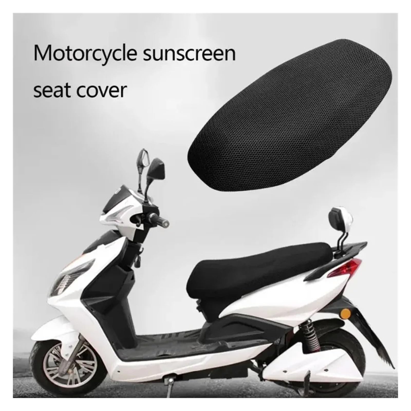 1-20PCS Coprisella Protettivo in Rete Traspirante 3D per Moto, Isolamento Termico, Cuscinetto d'Aria, Copertura Anti-intrappolamento del Calore