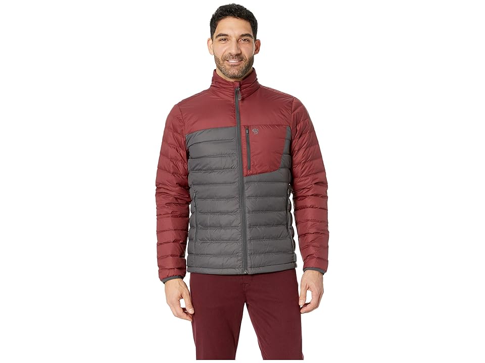 

Mountain Hardwear Dynothermtm Down Jacket (Shark) Men's Coat, Gray