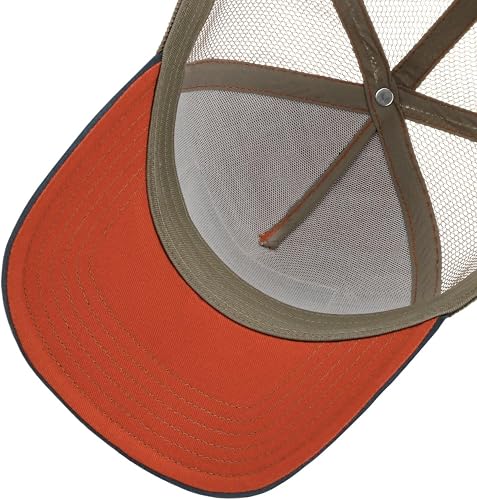 Stetson Cappellino Trucker Canoe Uomo - cap Berretto Baseball Mesh Snapback, con Visiera, Visiera Estate/Inverno - Taglia Unica Blu-Rosso - 4