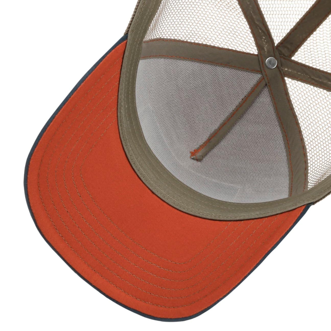 Stetson Car Club Trucker Cap czapka damska/męska – z bawełny – jeden rozmiar (55 – 60 cm) – regulowana czapka z siateczki – Snapback z przewiewnym zasilaczem sieciowym – wielokolorowa czapka z