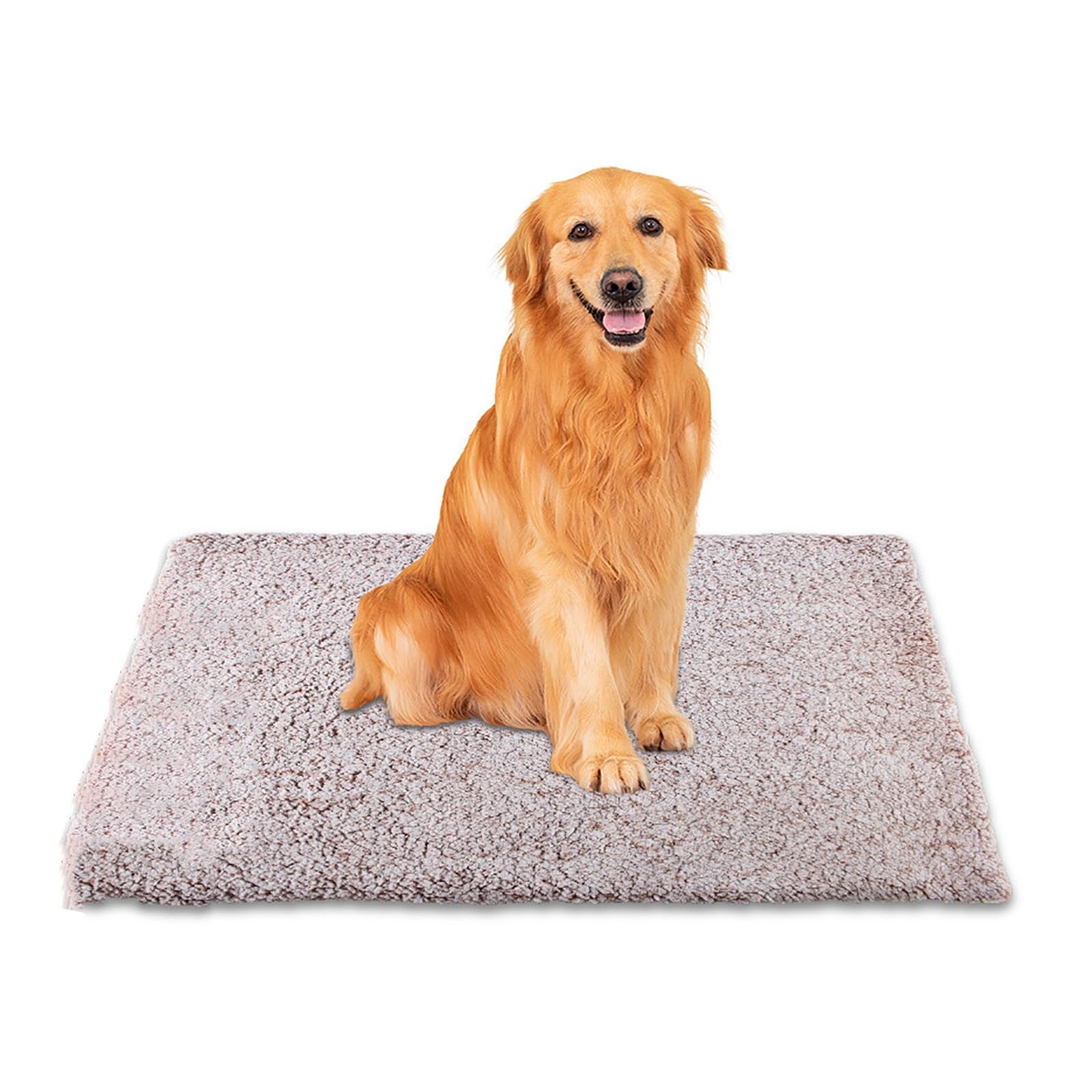Haustiermatte, Rutschfest und langlebig, maschinenwaschbar(Brown,Large)