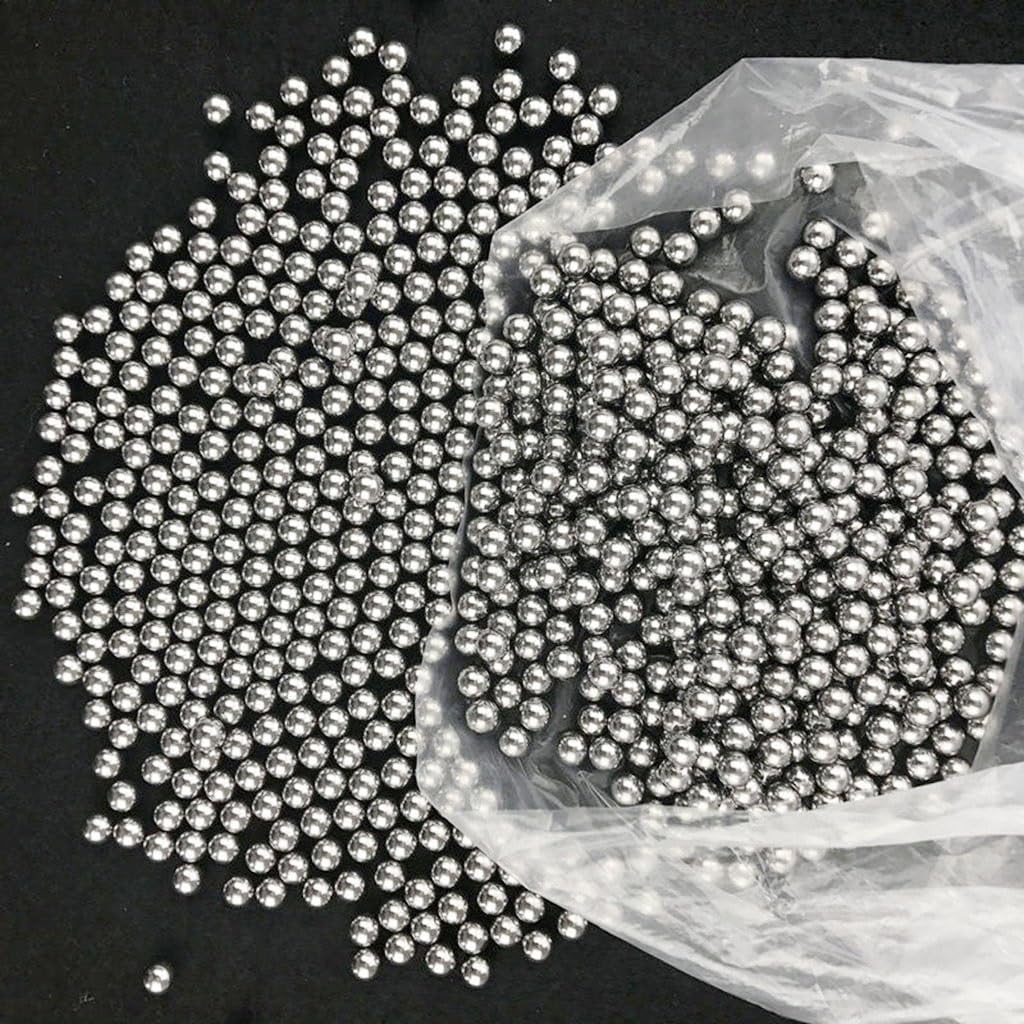 500pcs Stainless Steel Precision Bearing Balls - 2.0MM to 4MM - Steel Ball Set for DIY Projects and Repairs(4.0mm)