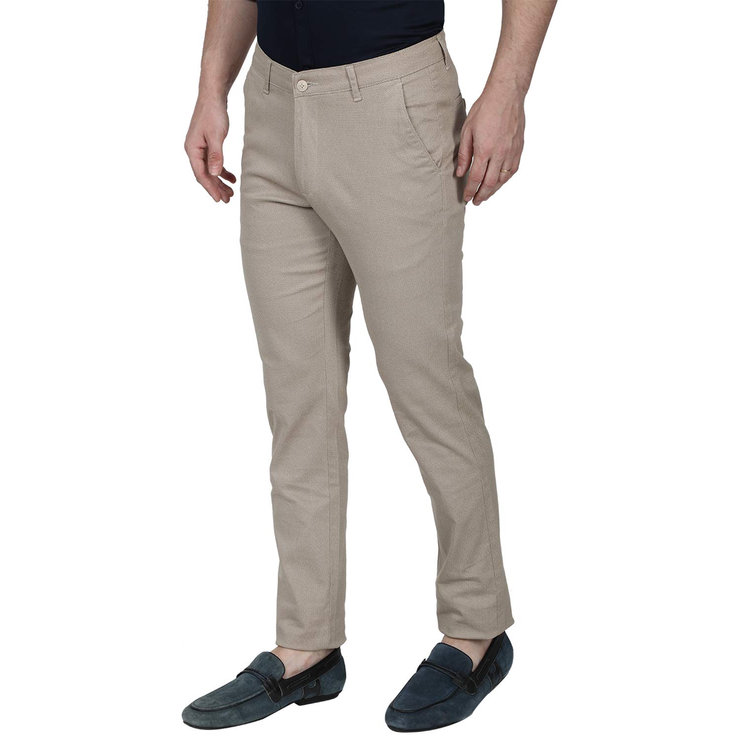 Buy Monte Carlo Beige Printed Cotton 