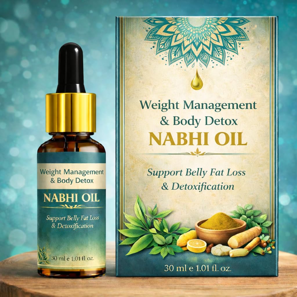 Ayurvedic Herbal Nabhi Oil with Castor Haritaki Kalonji Almond Coconut Olive and Camphor Oil 30 ml Amber Glass Dropper Bottle for Navel Massage-image-36
