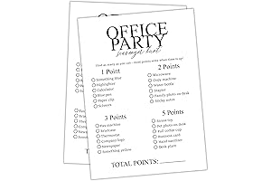 Office Party Scavenger Hunt Games