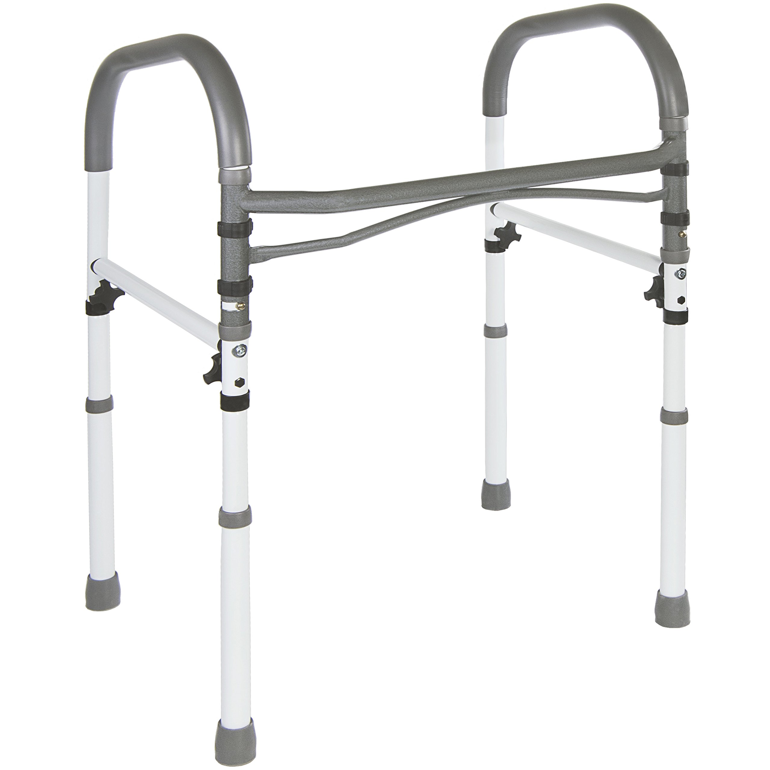 Buy Vaunn Deluxe Bathroom Safety Toilet Rail Adjustable Toilet Safety