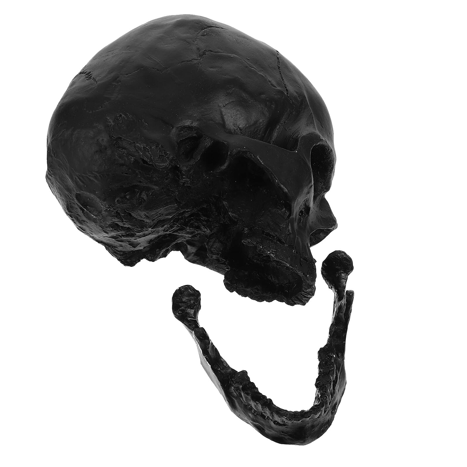 Halloween décoration réaliste de tête de mort Gadpiparty en résine pour fête