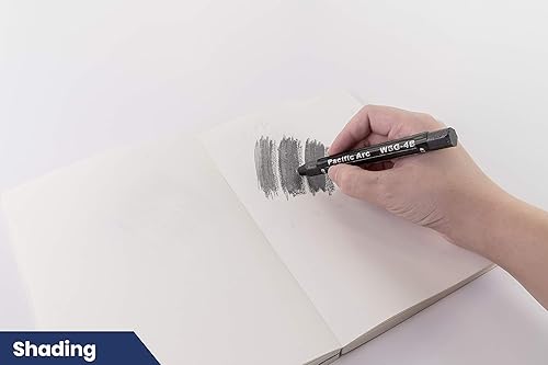 Miniatura 6 de Pacific Arc Jumbo - Juego de 3 varillas de grafito solubles en agua 2B 4B 6B