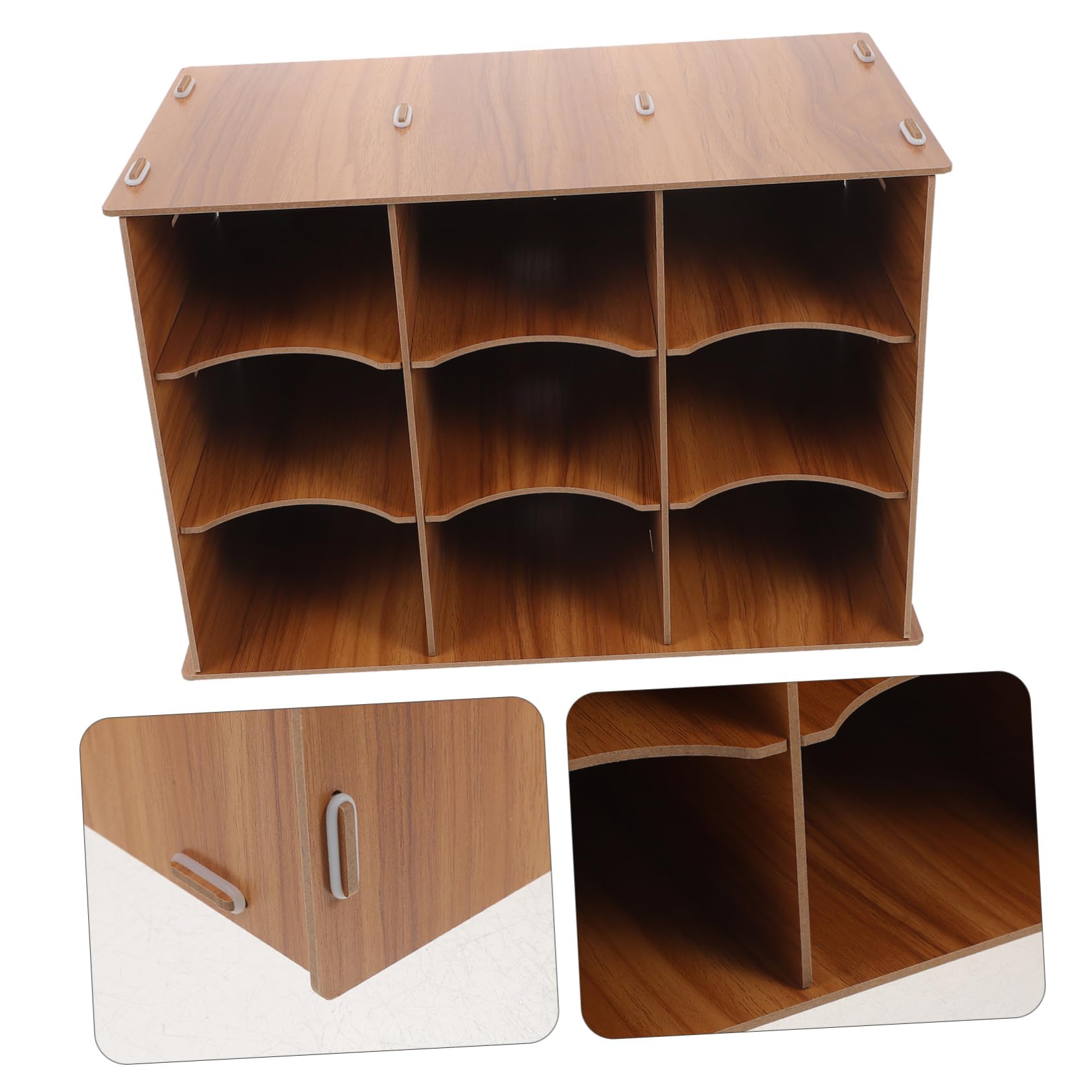 Tofficu Scatola Porta Documenti Multifunzionale Per Ufficio Organizer Da Scrivania Tre Scomparti Per Studenti e Professionisti Design Elegante e Spazioso