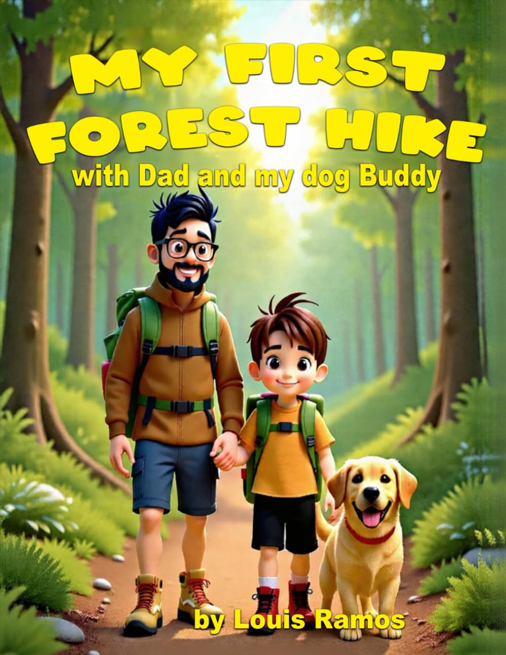 My First Forest Hike with Dad and my dog Buddy: A Children’s Guide to Hiking Safely with Family and Dogs