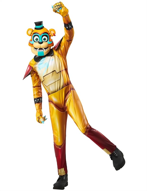 Rubies at Party City Five Nights At Freddy's: Disfraz de Freddy Glamrock para niño, disfraz para niño