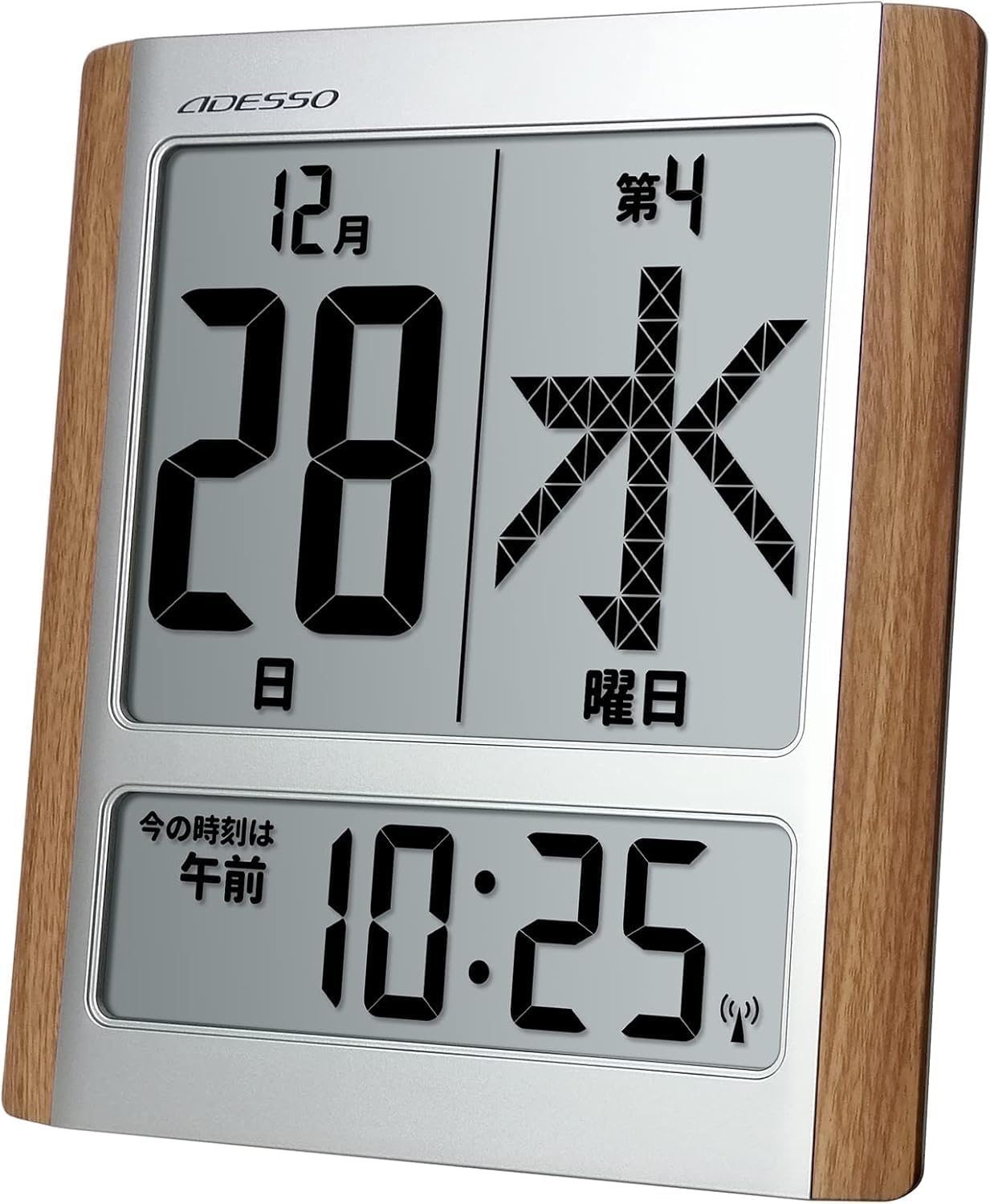 BQ-38 WALL&TABLE CLOCK(クロック) TWEMCO(トゥエンコ) GRAY