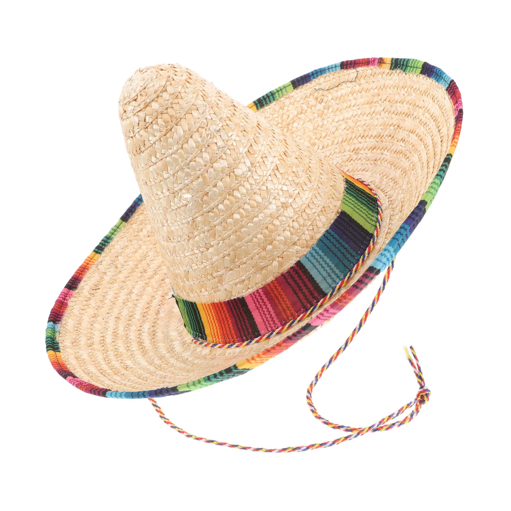 PACKOVE Sombrero Mexicano de Duradero y Accesorio para Disfraces y Fiestas Temáticas Diámetro Diseño Colorido para Adultos y Celebraciones