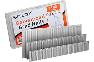 Brad Nails 1100-Pack, Assorted Size Project Pack