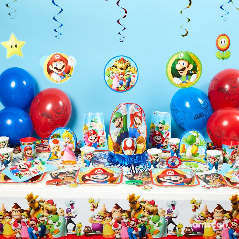 Anagram 33 in. Mario Bros Shape Foil Balloon