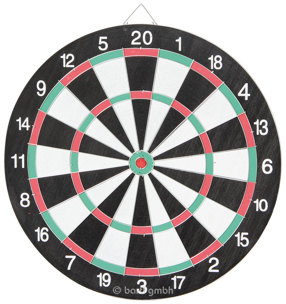 Gioco di Freccette out of The Blue 63/3029 con 6 Freccette, 36.5 cm, Multicolore