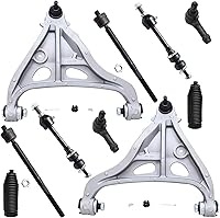 Vista 492 de Detroit Axle - Kit de suspensión frontal de 10 piezas para Dodge Avenger 2008-2014, Chrysler Sebring 2007-2010, 2 brazos de control inferiores, 2