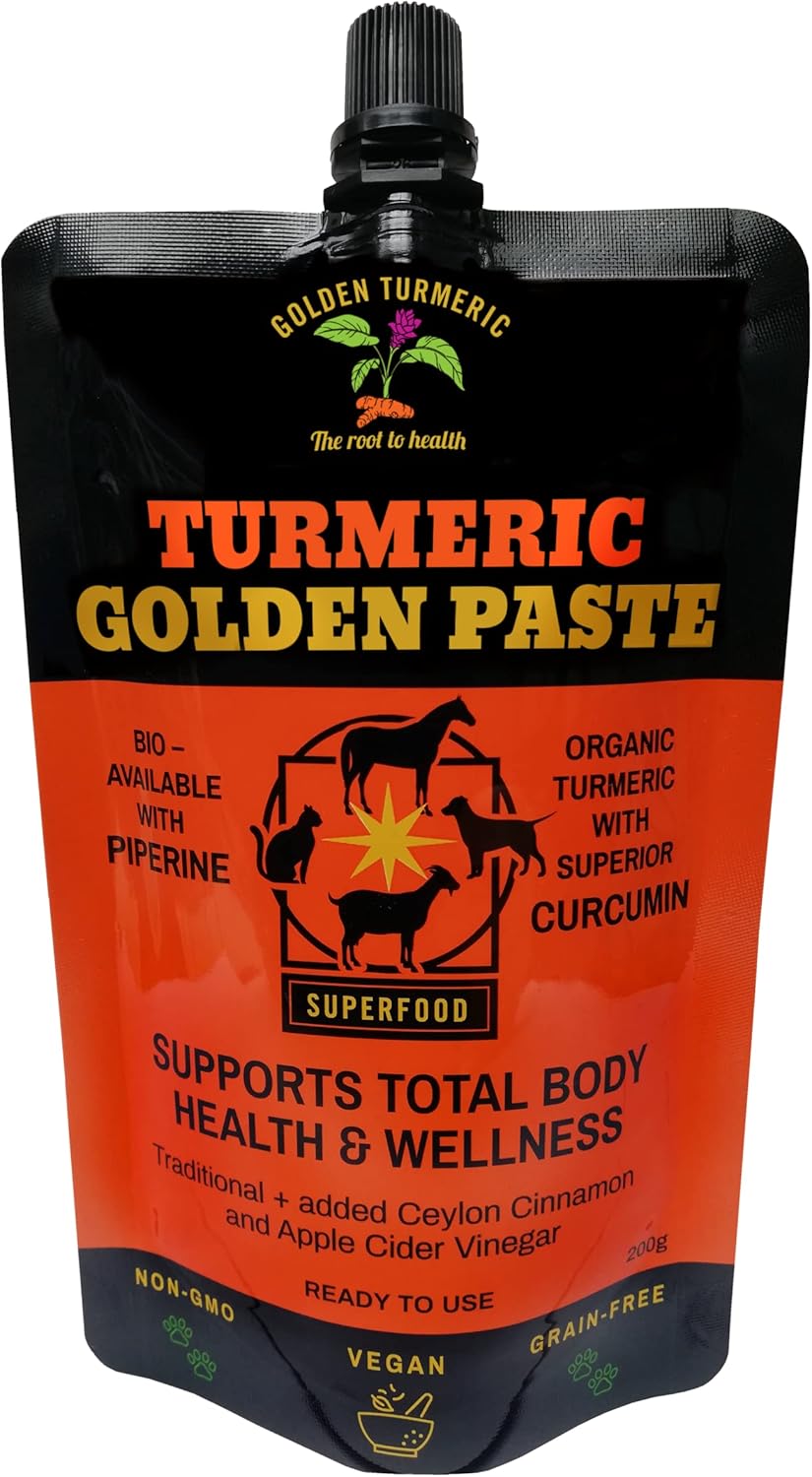 Turmeric Golden Paste for Pets 7 OZ (200grams) Pet Supplies