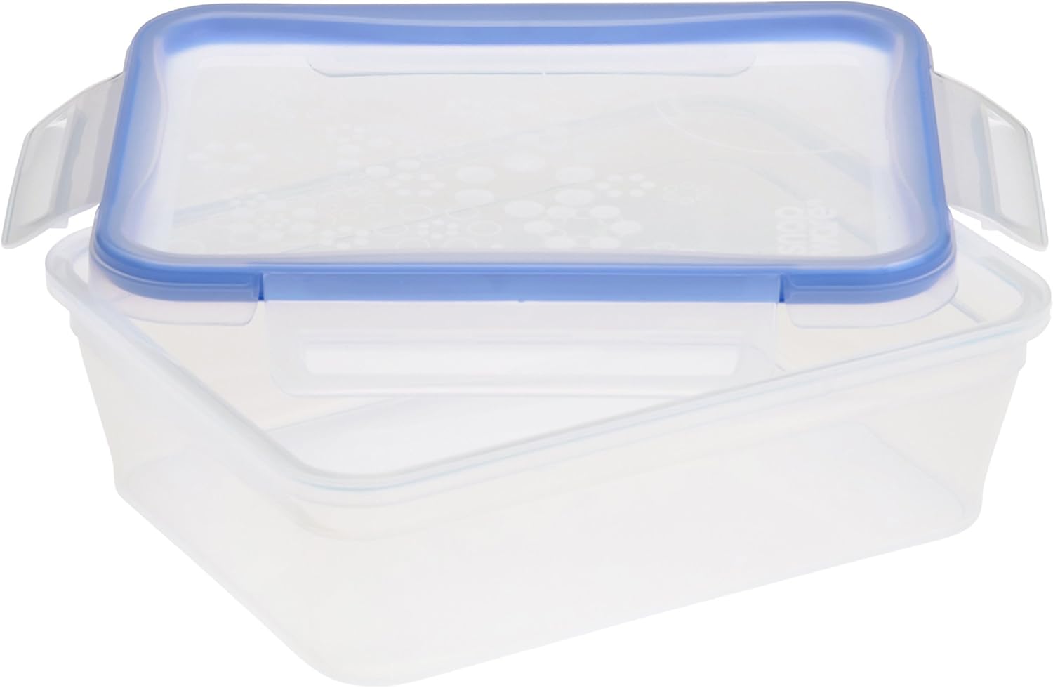 Product image of Snapware Total Solution 8.5-Cup Plastic Food Storage Container with Lid, 8.5-Cup Rectangular Meal Prep Container, Non-Toxic, BPA-Free Lid with 4 Locking Tabs, Microwave, Dishwasher, and Freezer Safe