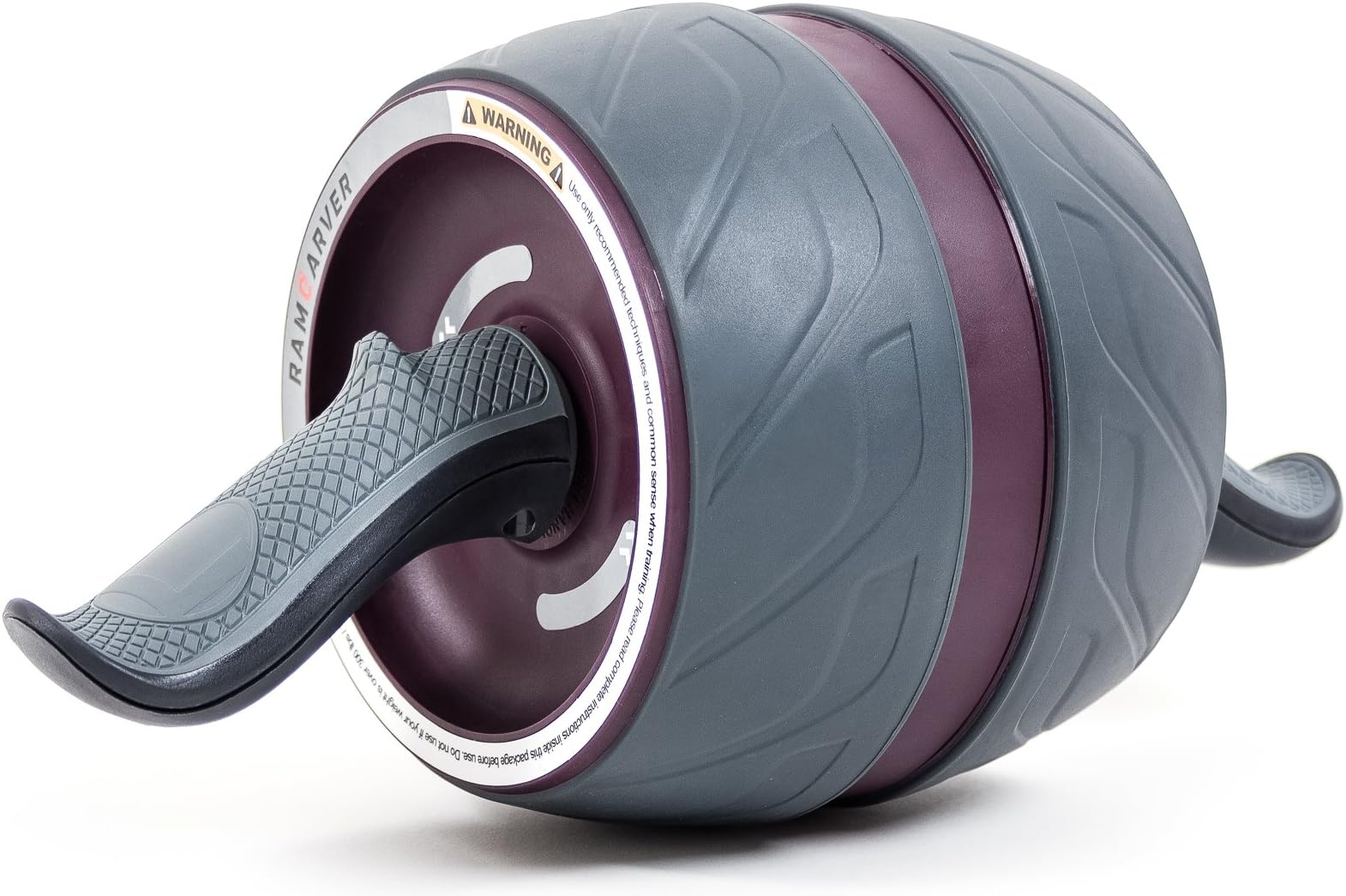 Ab Roller Wheel RamCarver, Workout Equipment Training Abdominal and Upper Core Muscles