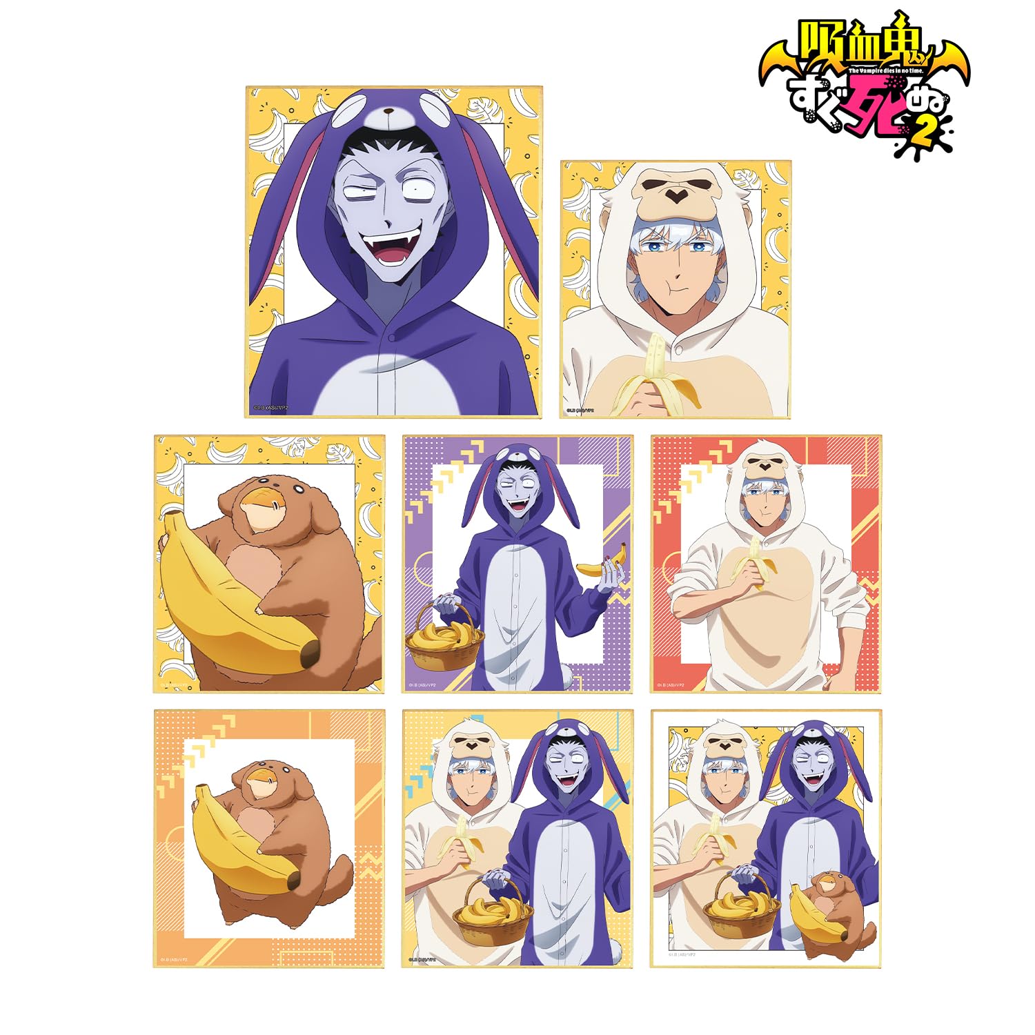 専用 手描きイラスト ばく×ミニ ダンダダン - トレーディング デフォルメAni-Art フィルム風ミニ