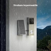 Interfon video wireless EZVIZ CP3 Pro cu cameră 2K WiFi, detectare persoane, vedere nocturnă color, comunicare bidirecțională, încărcare solară, compatibil Alexa 6