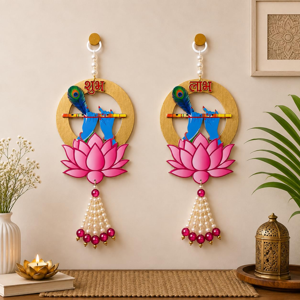 Multicolor Elephant Wind Chimes - Home Decor & Diwali Gift -8