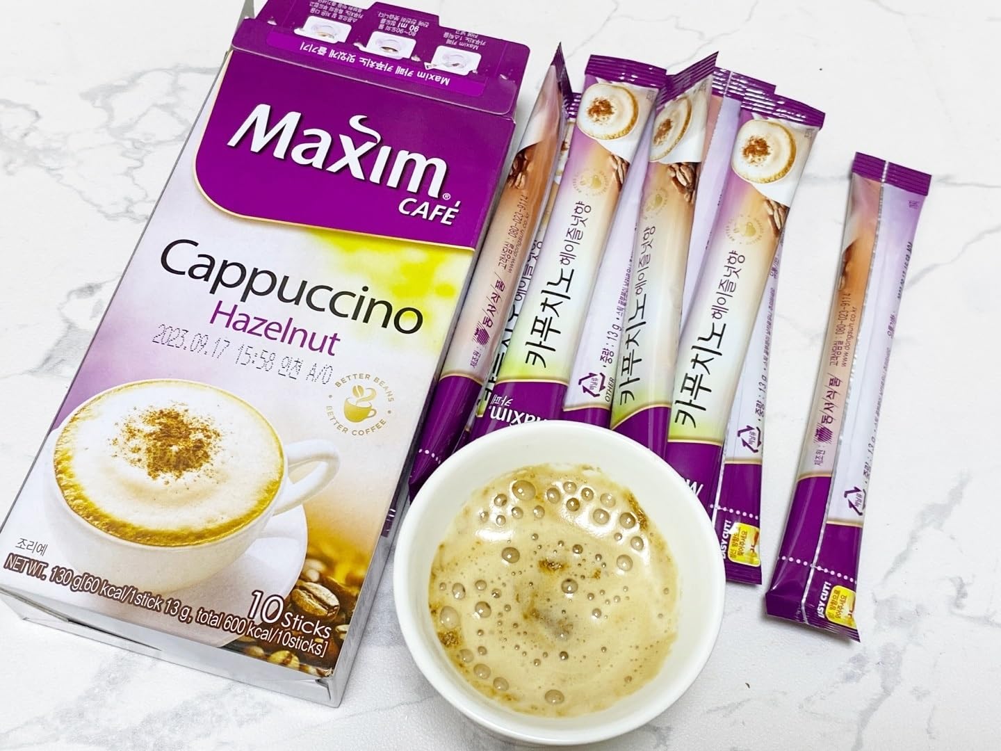 Amazon.com : BC233 Korean Coffee Maxim Premium Instant Flavored