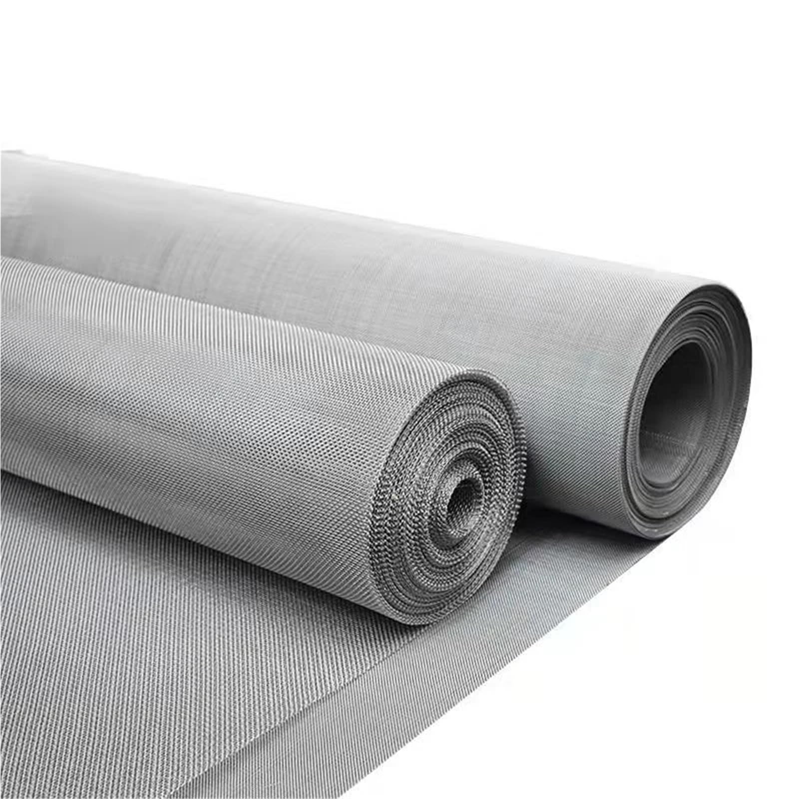 Colador de Malla de Acero Inoxidable 304, 1 Unidad, Malla de filtración de 6 a 500, Malla de 8 (2,9 mm), 50 cm x 500 cm, Malla de Alambre Duradera para Uso alimentario e Industrial, herramie