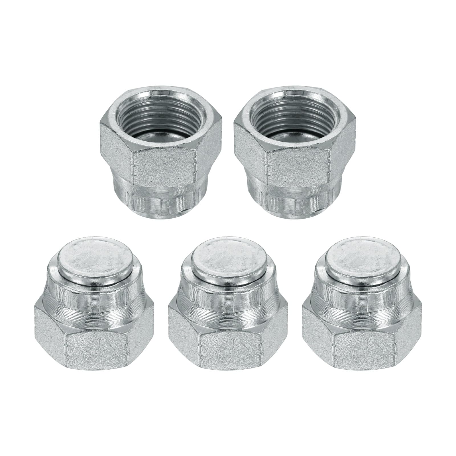 Tapas hidráulicas JIC para evitar fugas y proteger roscas macho de 3/4 de pulgada 5 uds
