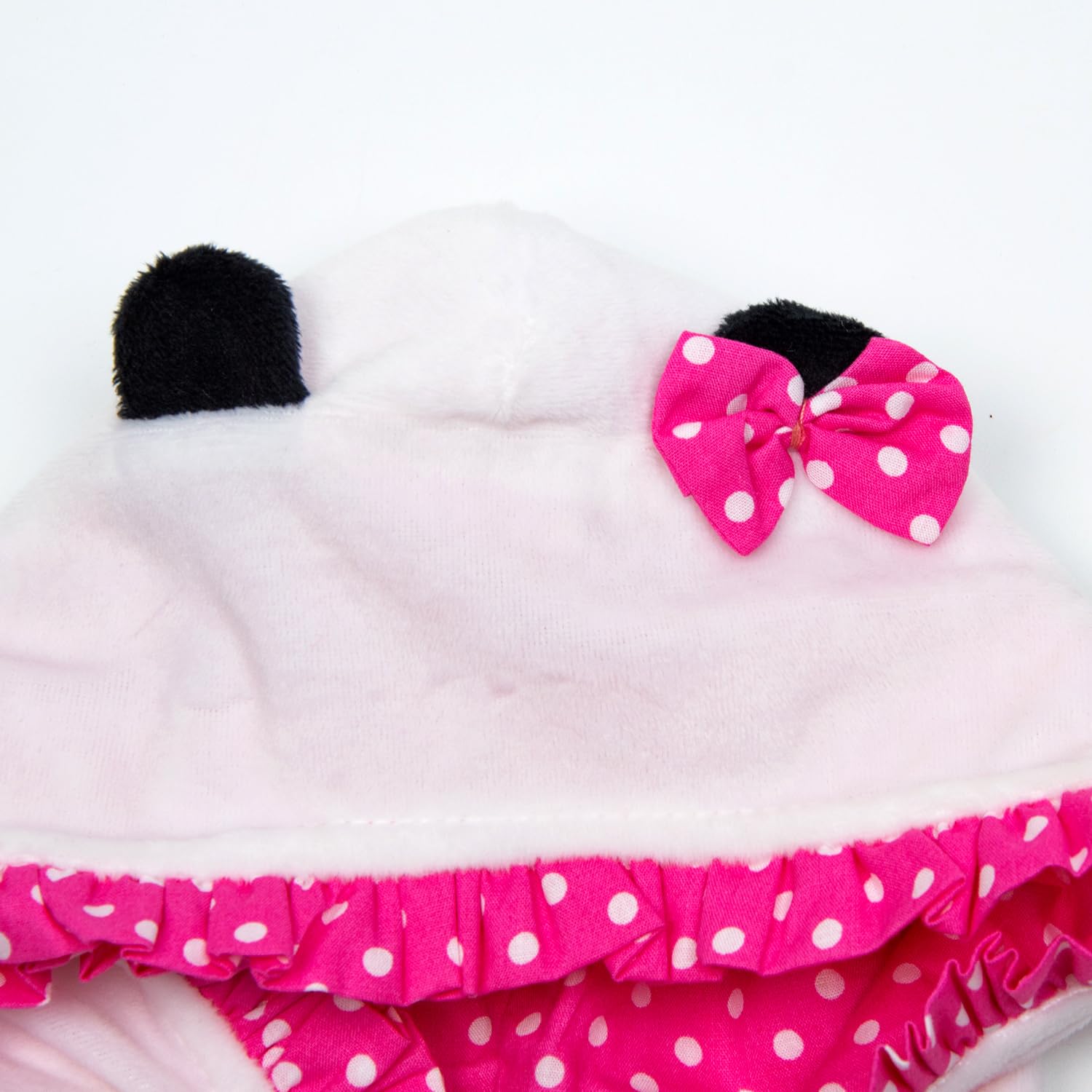 Ropa de muñeca Reborn de 22 pulgadas para muñeca Reborn de 20-23 pulgadas, accesorios de atuendo de panda, 4 piezas, ropa a juego de bebé Reborn 4