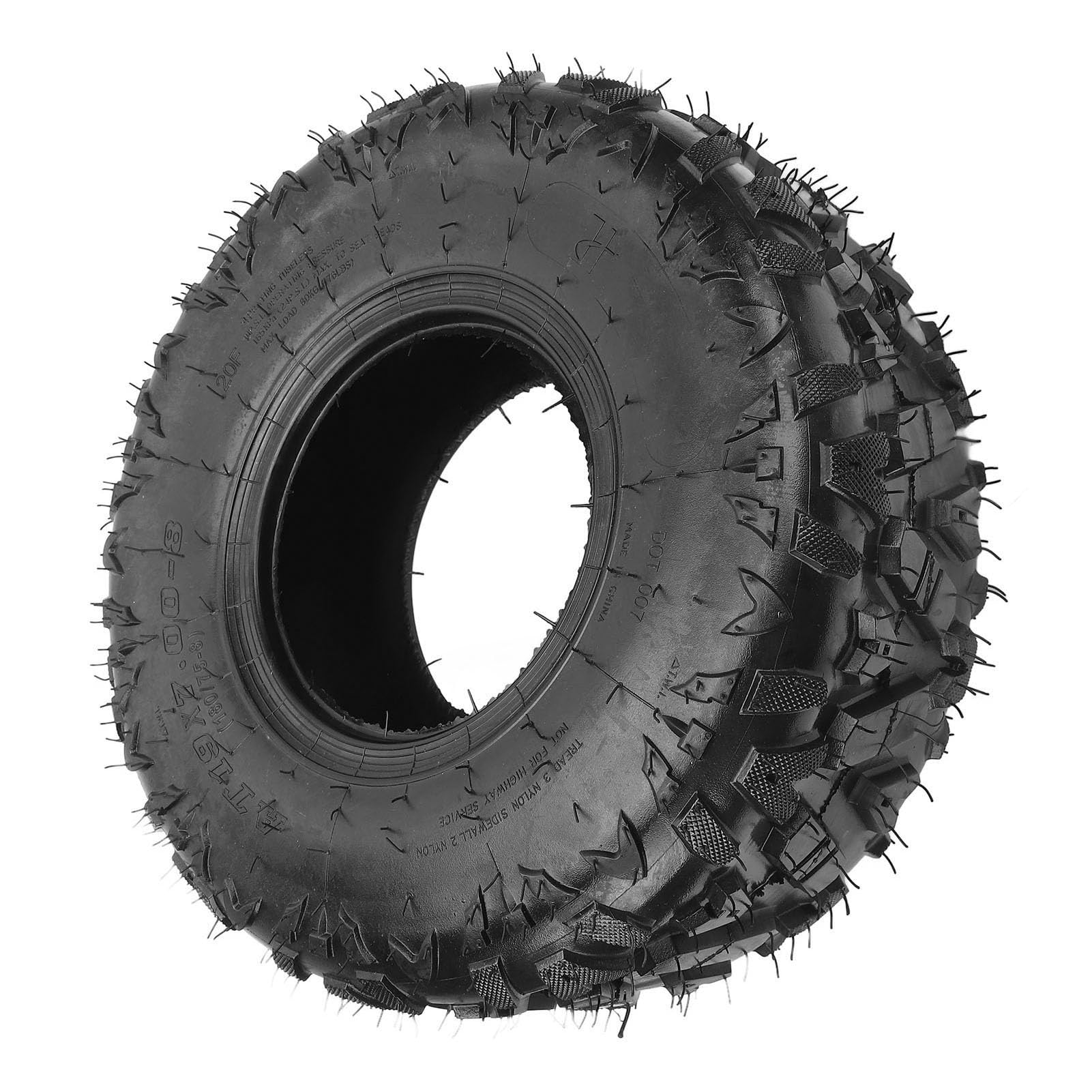 CHICIRIS Opona, Ręczne Koła Ciężarówki Opony Samochodowe Auto Opony 19x7-8 19x7x8 Eksplozja Oponowa Gumowa Poślizg ATV Opona Universal For Go Kart Cart