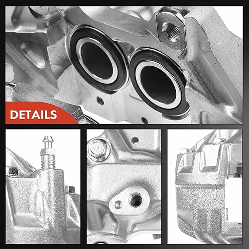 Miniatura 7 de A-Premium Conjunto de pinza de freno de disco sin soporte compatible con Toyota Supra 1993-1998 L6 3.0L lado del pasajero delantero