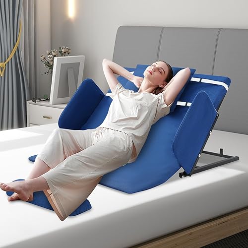 Miniatura 3 de Respaldo de elevación eléctrico, elevador de respaldo con control remoto para cama, capacidad de 220 libras, colchón de cuña ajustable de 10-80°