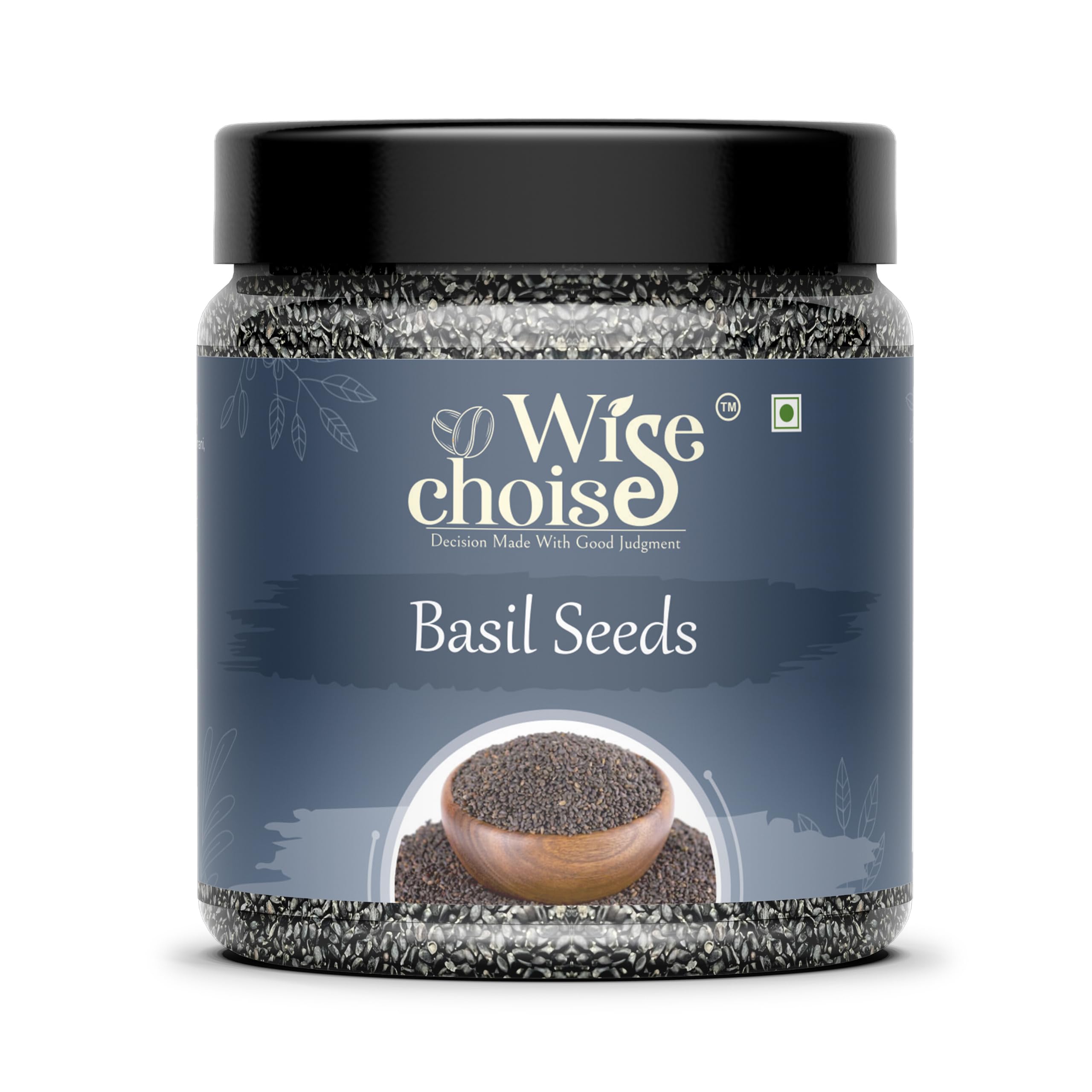 WiseChoise Basil Seeds (Sabja Seeds) 1kg – Premium Tukmaria for Drinks, Desserts & Falooda, Naturally Rich in Fibre and Omega 3, Cooling Summer Superfood, Easy to Soak and Use-picture-30