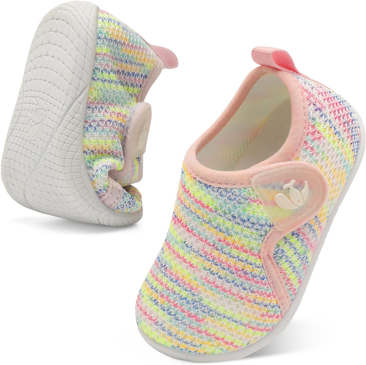 FEETCITY Toddler Walking Shoes Slip On Toddler Shoes Boys Girls Kids Sports Sneakers Casual School Shoes Barefoot Shoes - Image 6