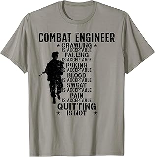 Combat Engineer Combat Engineering T-Shirt