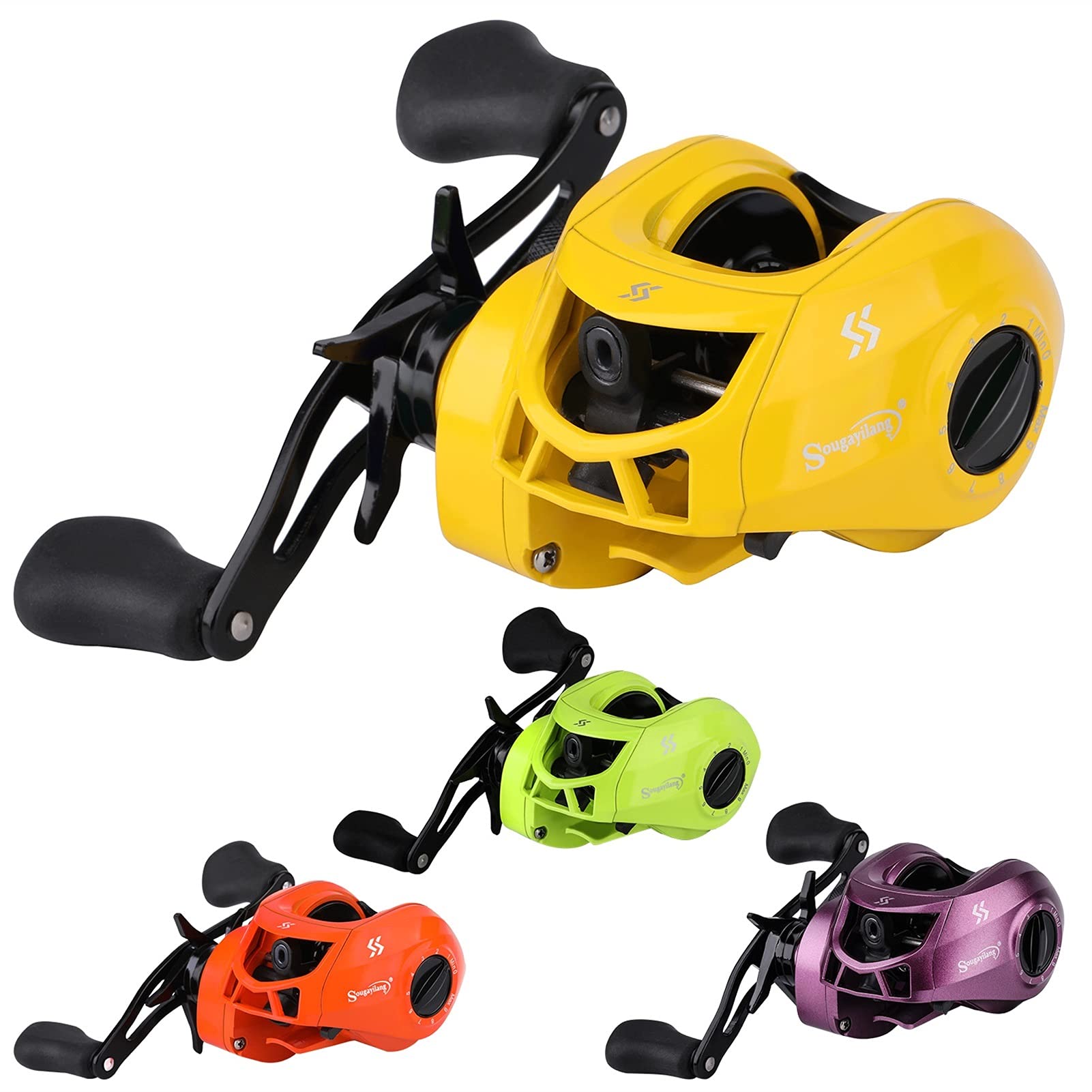 Amazon.com : Fishing Reel Baitcasting Reel 17+1BB 7.1:1 High Speed Baitcasting Fishing Reel Drag Power 10kg Carp Fishing Reels Casting Reel Fishing Tackle For Freshwater And Saltwater Fishing Smooth Drag Fishing R : Amazon.com : Fishing Reel Baitcasting Reel 17+1BB 7.1:1 High Speed Baitcasting Fishing Reel Drag Power 10kg Carp Fishing Reels Casting Reel Fishing Tackle For Freshwater And Saltwater Fishing Smooth Drag Fishing R :