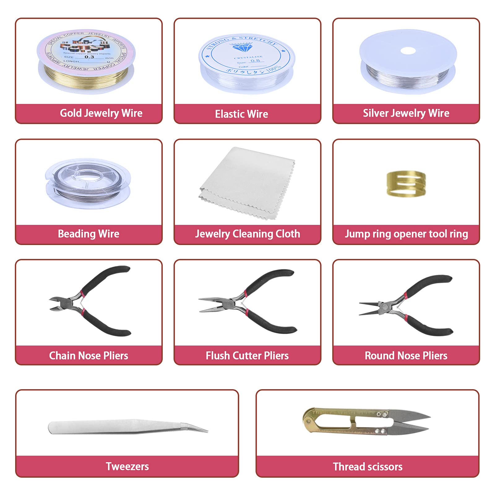 Ton-Perlen-Werkzeug Mit Lochstanzern - 3 Größen Für Schmuckherstellung