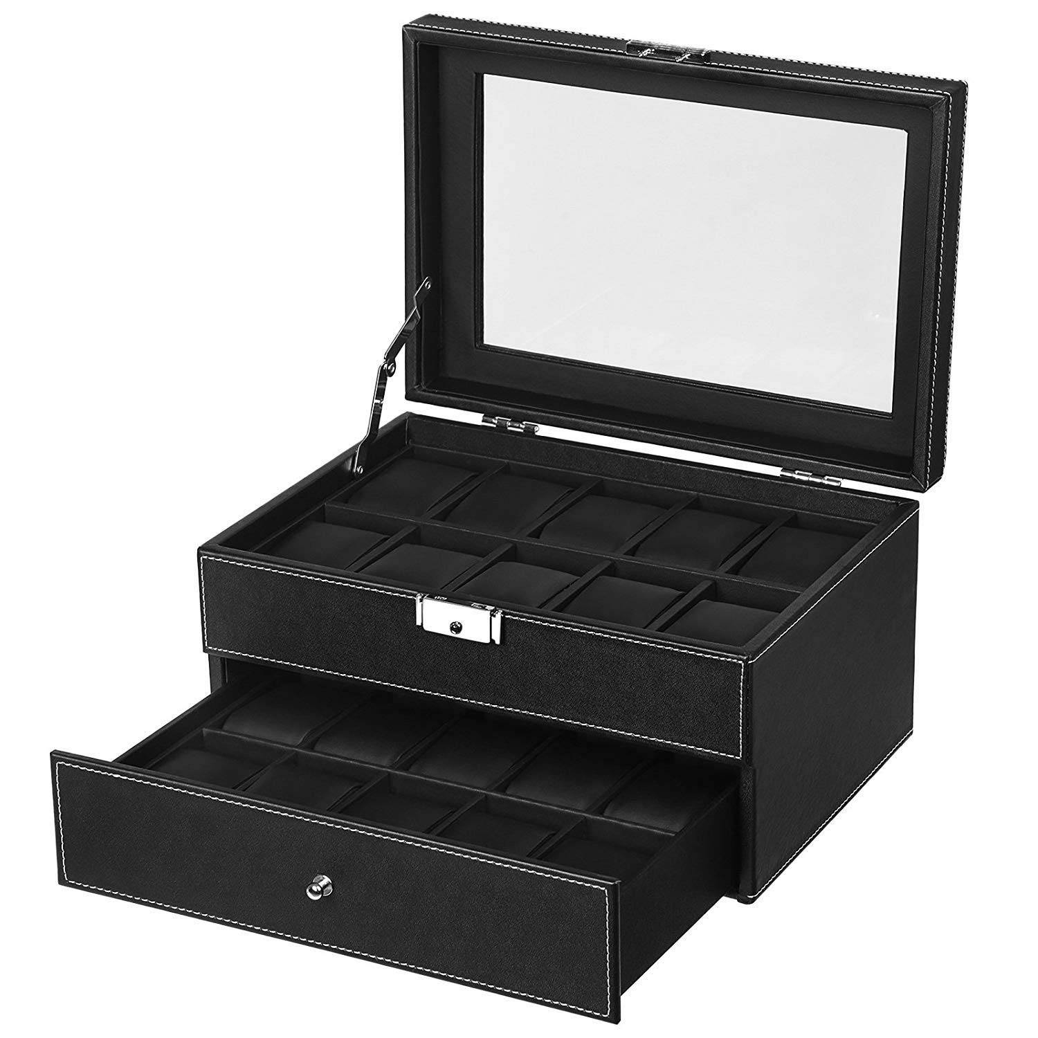 Buy Anshunyin Watch Box Watch Collection Storage Box Display Case