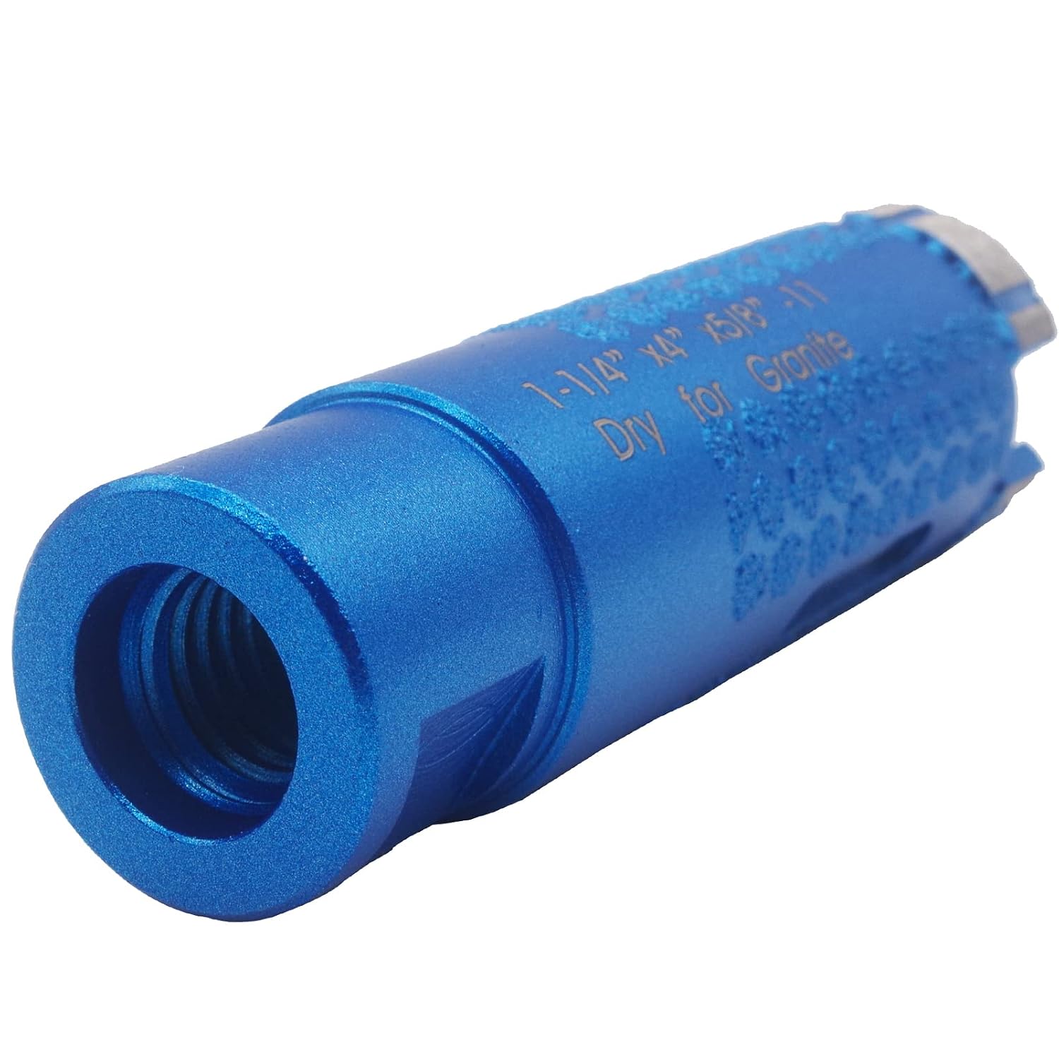 1-1/4 Inch Diamond Vacuumed Dot Protection Diamond Core Drill Bit for Granite,Marble,Tile,Quartz with 5/8"-11 Arbor Dry Diamond Core Bit