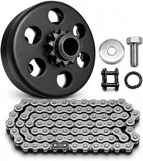 Centrifugal Clutch 3/4" Bore 12 Tooth with #35 Chain for Predator 212, Honda GC GX Engines and Most 2-6.5HP Small Engines performance Parts, Perfect for MiniBike, Go Kart, Lawnmower.