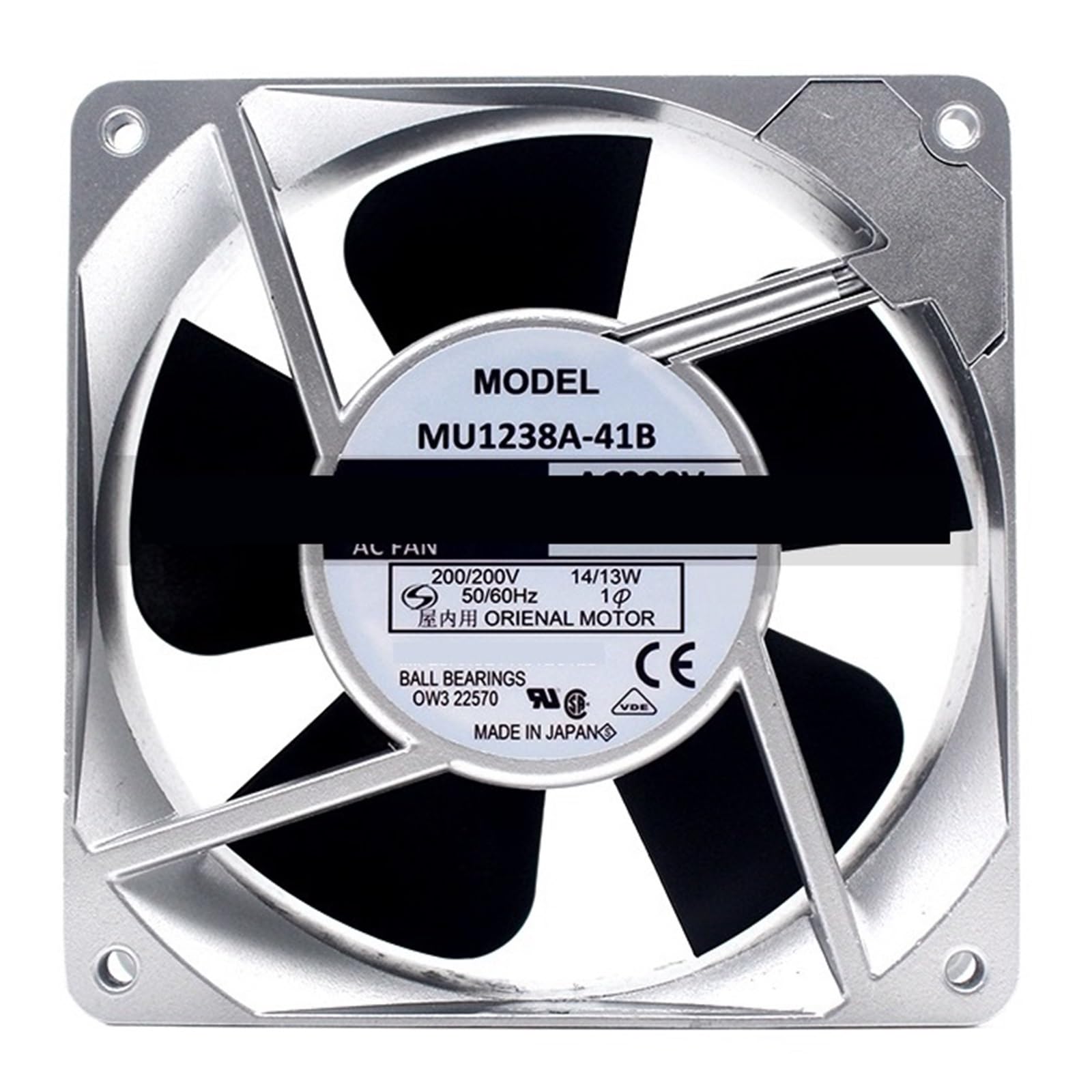 LZIKKGKI MU1238A-41B AC 200V COOLING FAN 12038 12CM 120 * 120 * 38MM