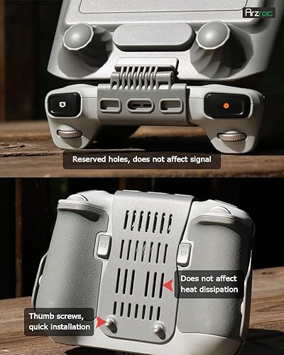 Miniatura 5 de Paquete de parasol y cordón para DJI RC, DJI Mini 3 y DJI Mini 3 Pro Accesorios Controlador Protector de Pantalla